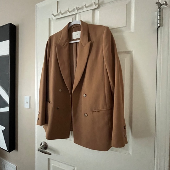 Wilfred camel double breasted blazer - Picture 2 of 4